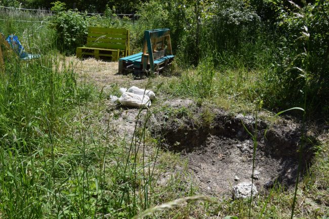 Tongrube im Nachbarschaftstreff